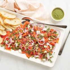 carpaccio saumon
