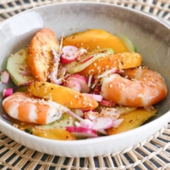 salade de crevettes salade de crevettes