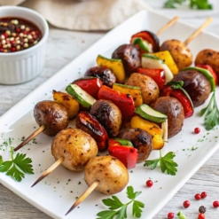 Brochettes de boeuf