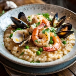 Risotto fruits de mer Risotto fruits de mer